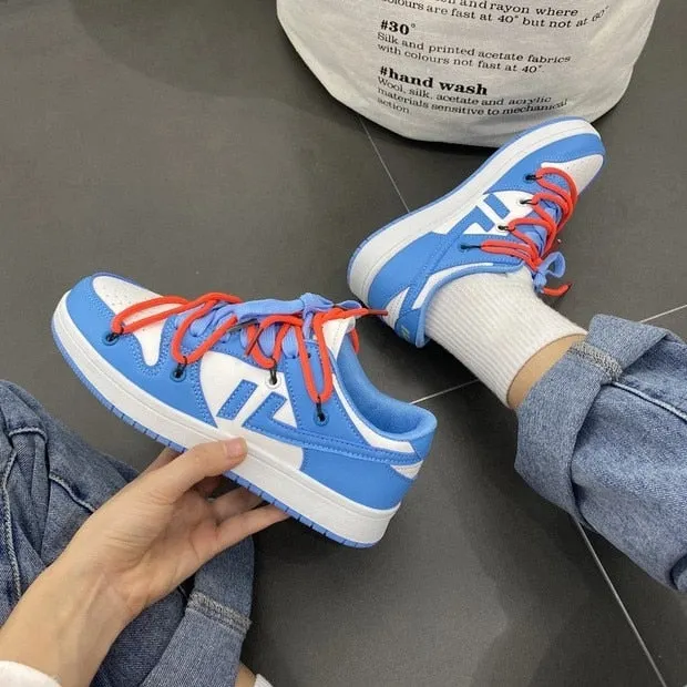2021 Autumn  Men Women Classic Skateboard Shoes Low-top Casual Trainers Outdoor Walking Retro Sneakers Chunky Dunky Sports Shoes