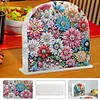 Acrylic Napkin Holder Diamond Painting Kit for Home Table Decor (Flower Cluster)