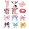 12PCS DIY Diamond Art Refrigerator Sticker Kits for Home Decor (Bow Tie)