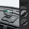 2-in-1 Anti-Slip Wireless Charging Mat with Phone Holder Wireless Charging Pad for Car 360 Degree Rotation Fit for iPhone 17/16/15/14/13/12 Pro for Android