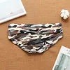 Men's Low Waist Camouflage U Bulge Pouch Briefs