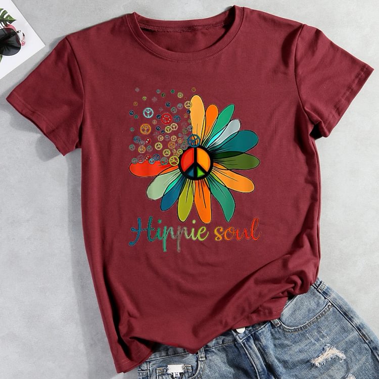 ANB -  Happiness Soul Daisy T-shirt Tee -00957