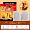 20 Pair Toe Warmers Easily Apply with Adhesive Disposable Feet Warmers Heat Pads