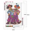 Clown - Full Round Diamond Painting  30*40cm/40*50cm