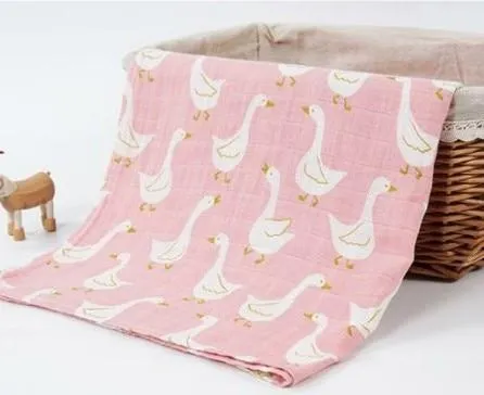 New Cotton Baby Blankets Newborn Soft Cotton Baby Blanket Muslin Swaddle Wrap Feeding Burp Cloth Towel Scarf Baby Stuff 58x58cm