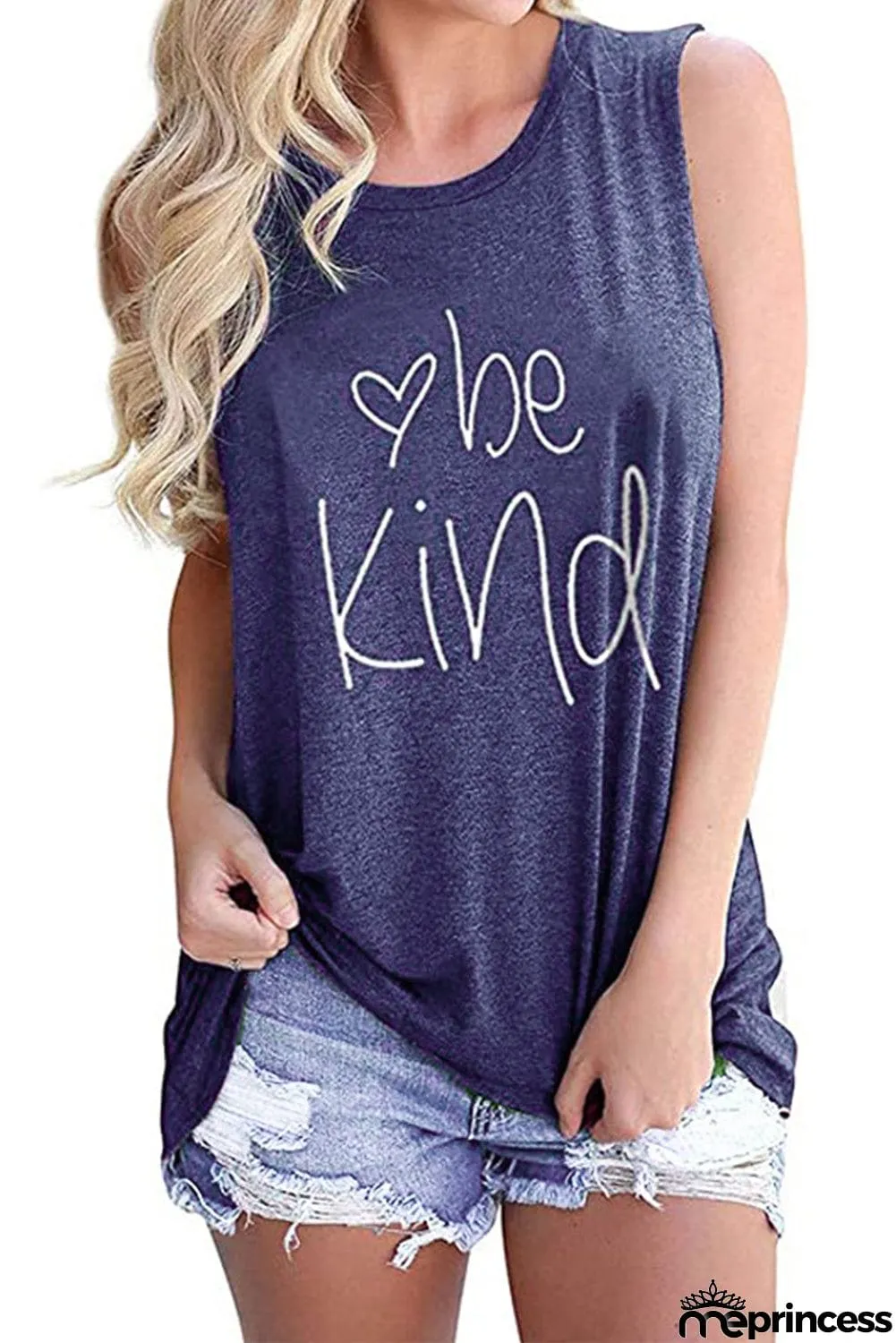 Be Kind Wine Tank Top