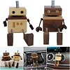 Car Aromatherapy Wooden Figure Shaking Wooden Man Figurine Little Nerdy Dolls