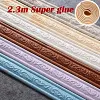 230cm/Roll Multifunction Self Adhesive 3D Pattern Edge Decoration Mouldings Trim Border Frame DIY Diamond Art Accessories