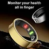 R09 Smart Ring Waterproof Body Temperature Health Sleep Monitor for Men Women