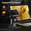 4.3 Inch Digital Microscope with 8 LED 1000X Handheld Portable Digital Magnifier