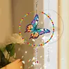 DIY Diamond Painting Double-sided Rotatable Hanging Wind Chime Suncatcher Hanging Kit
