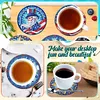 A Set (6 PCS) Wooden US Flag - 5D DIY Coaster