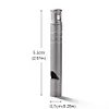 Outdoor Titanium Emergency Whistle EDC Whistle Necklace Pet Training Whistles