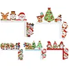 Christmas Gnome Diamond Art Door Corner Sign Decor Kit
