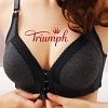 Triumph - 【M-7XL】Triumph -Nowy seksowny biustonosz damski 2024 bezszwowa wygodna bawełniana bielizna bez stali