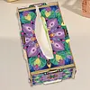 DIY Diamond Tissue Box Wooden 5D Diamond Painting Tissue Holder for Home Decor