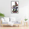 Tea Cup Sally-11CT Stamped Cross Stitch 30*50cm/11.81*19.69in