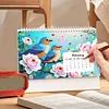 Diamond Painting Parrot 2027 Paper Calendar Monthly Flip Tabletop Calendar Kit