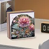 Acrylic Napkin Holder Diamond Painting Kit for Home Table Decor (Flowers)