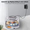 Smart Constant Temperature Incubator, Holds 12-40 Poultry Eggs, Features 760&deg; Automatic Egg Turning, Digital Display, and Automatic Temperature and Humidity Control, Supports a Wide Range of Egg Types