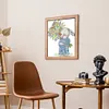 Bunny Flowers-14CT Stamped Cross Stitch Kit(28x32cm)