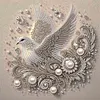 Pigeon-Partial Special Shaped Diamond Painting 30*30CM