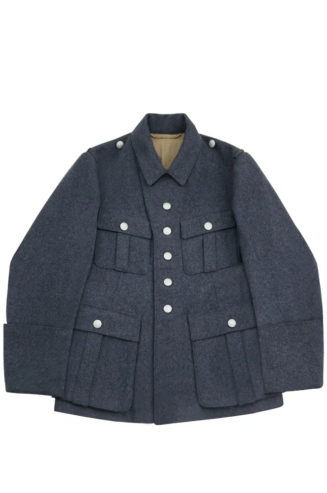   Luftwaffe German M1938 EM NCO Blue Grey Wool Tunic Tuchrock German-Uniform
