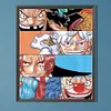 One Piece New Four Emperors-Full Round Diamond Painting 40*50cm