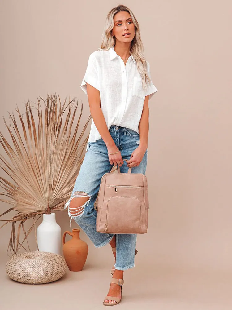 Back to school  Women Summer Linen Oversized Shirt Vintage Harajuku Short Sleeve Loose Blouse Elegant Chic Tunis 2022 Women Tops Streetwear