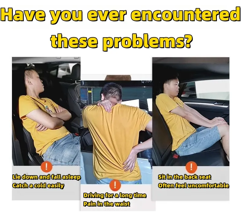 Car Pillow Quilt Folding Waist Pillow