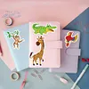 35 PCS DIY Diamond Painting Sticker Gem Sticker Crafts Kits (Milk Cow Tiger Rabbit)