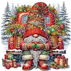 (US Local)6pack Xmas Gnome-Special Shaped Diamond Painting Kit(30x30cm)