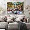 (Big Size)Wildlife Books - 16CT Stamped Cross Stitch - 60*45cm - Animal