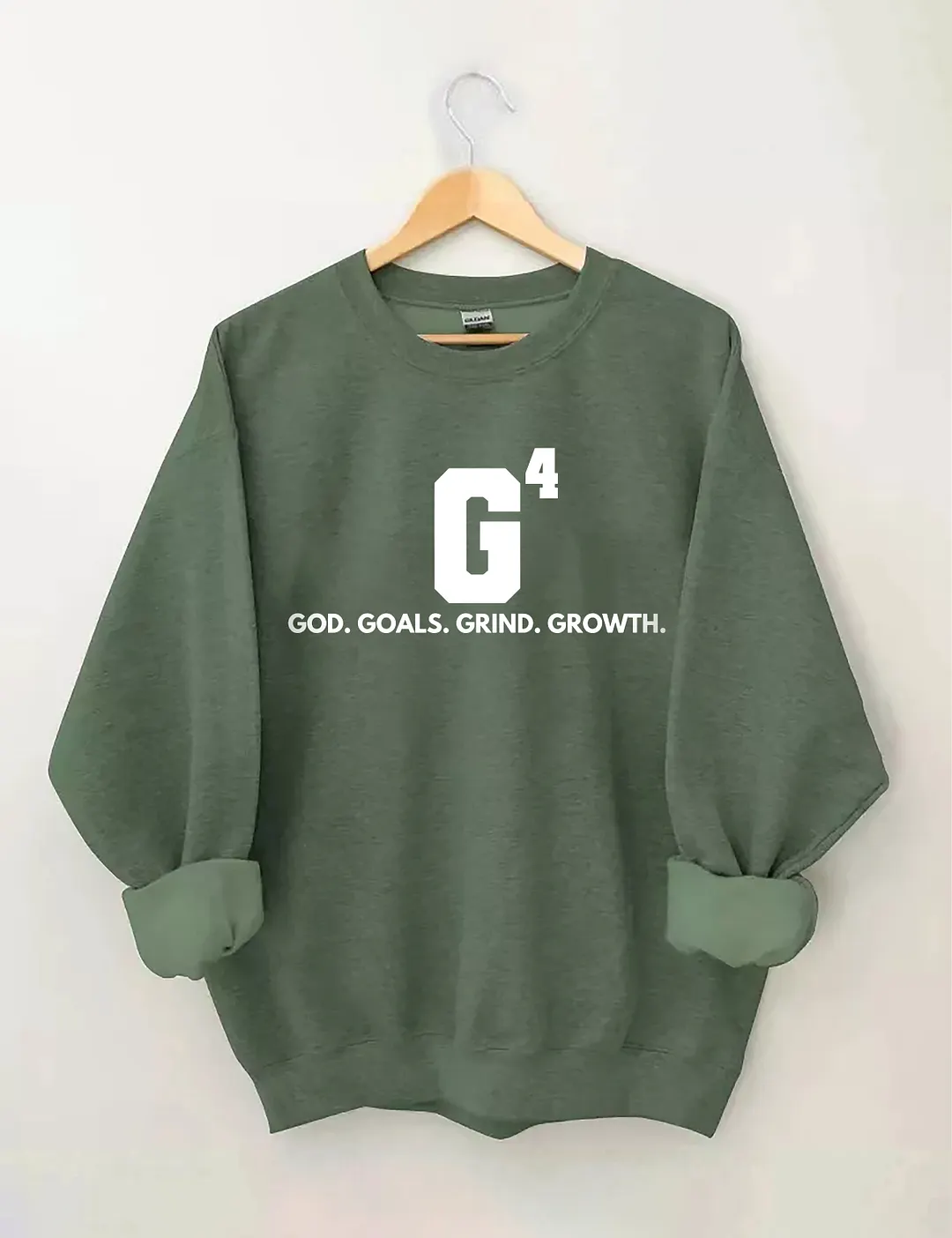 God Goals Grind Growth Sweatshirt
