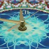 DIY Diamond Painting Luminous Mandala Diamond Painting Wall Clock Kit