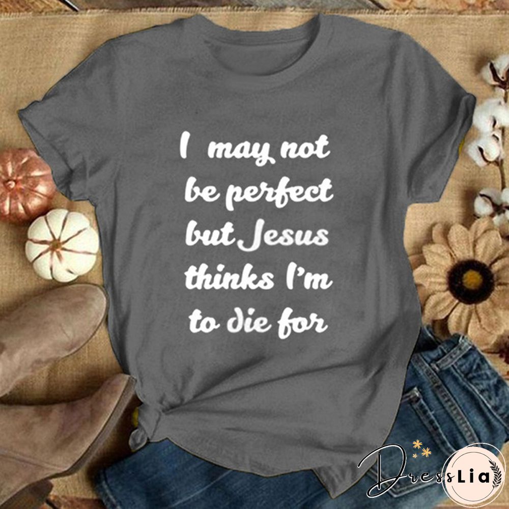 Jesus Thinks Im Good To Die For My Church My Faith Women's Black T-shirt