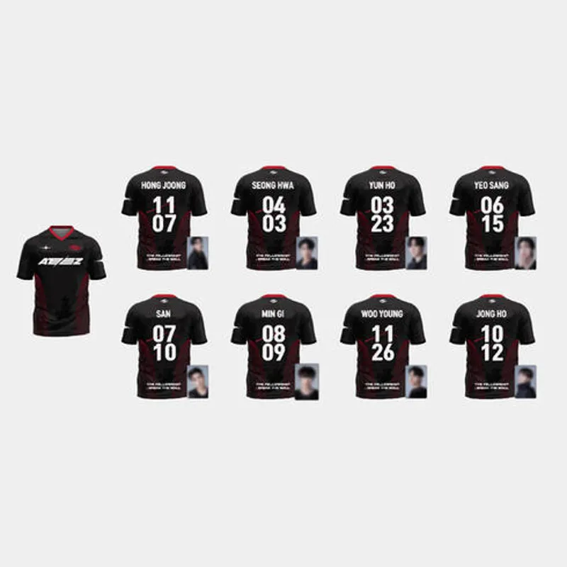 ATEEZ US限定　Football Uniform ヨサン　ver. 2025 ATEEZ In Your Fantasy World Tour North America Football Uniform
