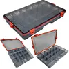 Fishing Tackle Box Fishing Lure Bait Organizer Box Waterproof for Fishing Lovers
