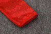 Joyfball 2024/2025 Napoli Long Zipped Jacket Red Soccer Jersey 1:1 Thai Quality 