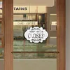 >SALE<Wooden Shop Sign Diamond Painting Hanging Pendant for Home Decor (Closed White)