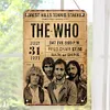 The who - Enseignes en bois(20*30cm/30*40cm)