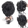 Griffe clip en d&eacute;sordre chignon extensions de cheveux
