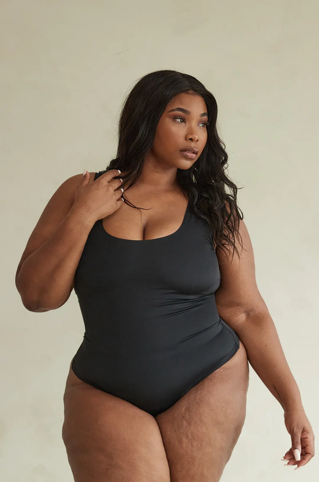 High Neck Shapewear Bodysuit