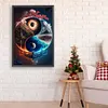 Ice Fire-Paint by Numbers Acrylic Painting 40*60CM