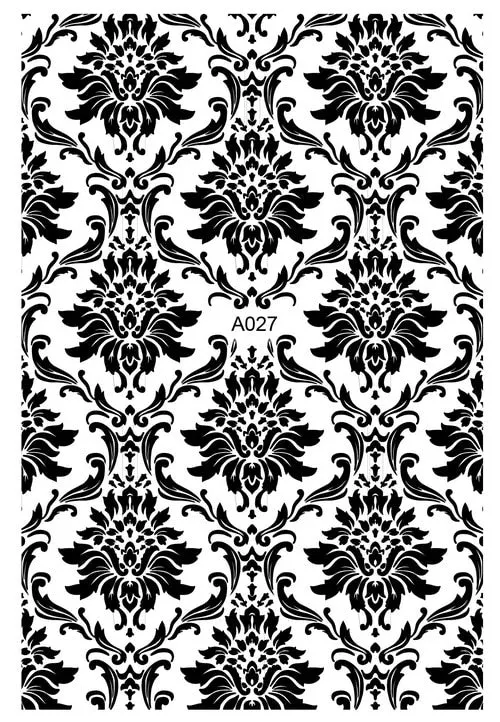 Black Wave Gold Stars White Line Nail Art Stickers Designs Manicure Sticker Back Glue Accessories for Nail Art Decoration Decals-Nail Inspo