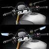 2Pcs/Pair Motorcycle Mirrors Universal 10mm 8mm Wind Wing Side Rearview Mirrors