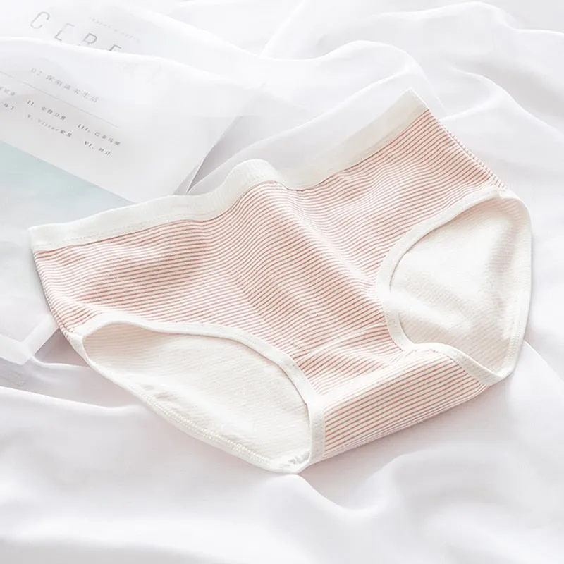 Women's Cotton Underwear Sexy Floral Panties Girl Cute Underwear Mid Waist Seamless Comfortable Briefs  Female Lingerie