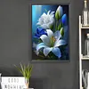 (Big Size)Blue Flowers-Paint by Numbers Acrylic Painting 40*60CM(HOT)