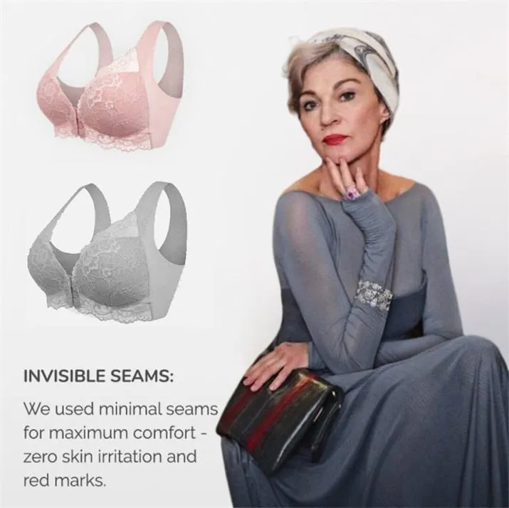 Sora Bras &ndash; Front Closure 5d Shaping Push Up Bra &ndash; Seamless, Beauty Back, Comfy