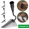 Farm Tools Hoes Triangle Plowing Hoe Agricultural Land Turning Loose Soil Hoe